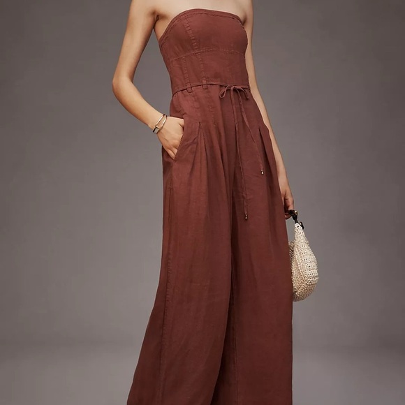 Anthropologie Pants - Brown Strapless 👗